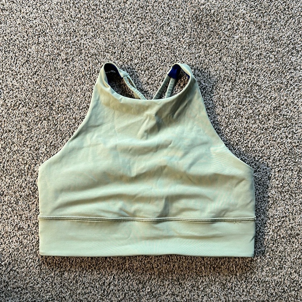 Lululemon High Neck Energy Bra Longline